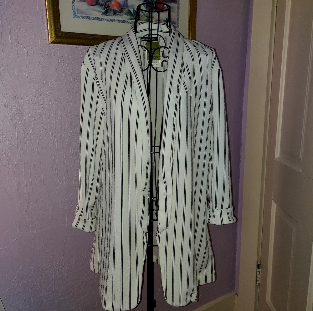 Striped Women's Blazer